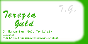 terezia guld business card